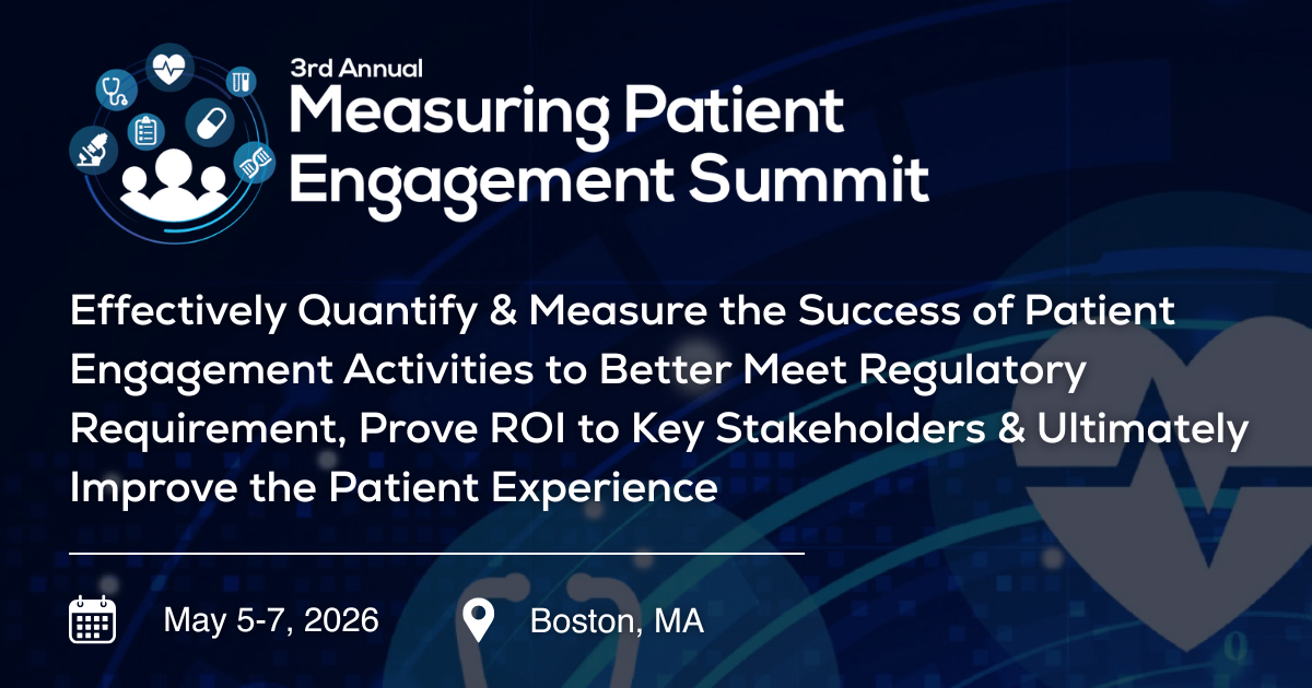 3rd Measuring Patient Engagement Summit